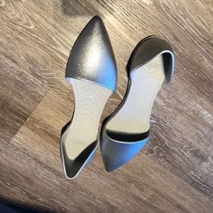 Native Silver Flats Size 10